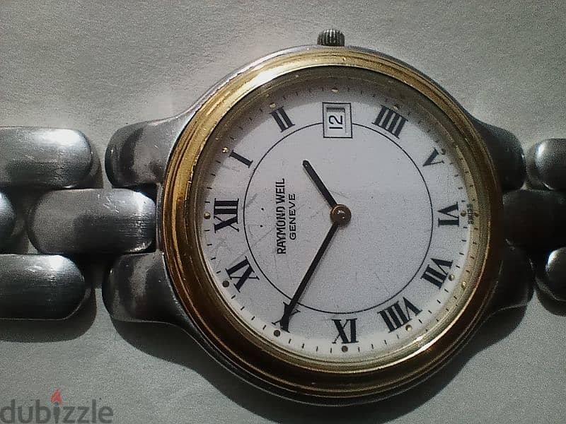 Raymond weil swiss watch vintage ساعه انتيكا من سنه ١٩٨٠ 3