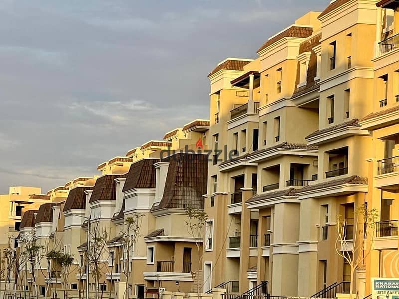 For quick sale, a 3-bedroom apartment , with a distinctive division, in Sarai, New Cairo 3