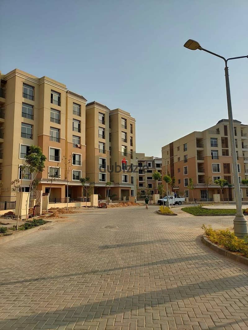 For quick sale, a 3-bedroom apartment , with a distinctive division, in Sarai, New Cairo 8