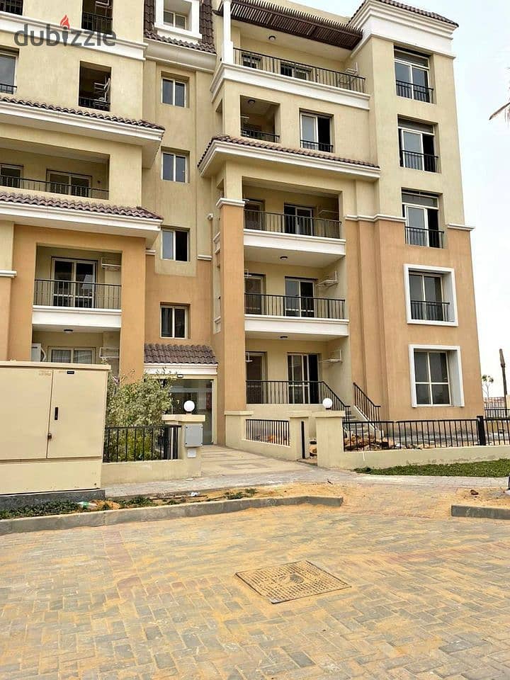 For quick sale, a 3-bedroom apartment , with a distinctive division, in Sarai, New Cairo 10