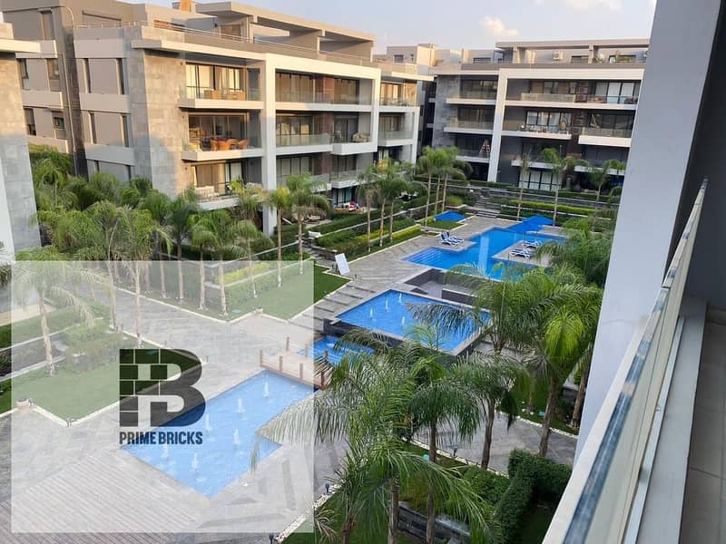 Own a penthouse in El Patio Solo, El Shorouk, located across from Madinaty. The penthouse is 150 sqm with no down payment, and the balance over 7 years 1