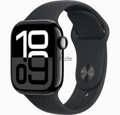 Apple Watch S10  Jet Black Band 46 MM New . . Sealed 0