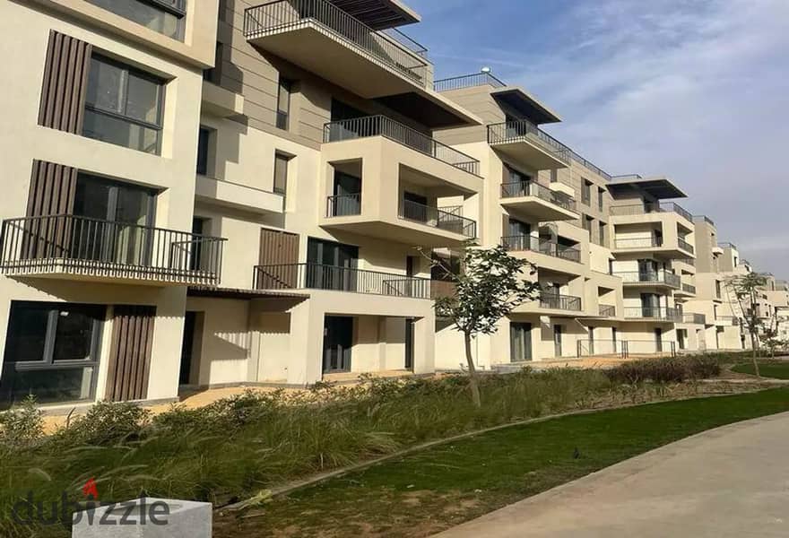 For sale, a finished apartment of 129 square meters, installments over 10 years, Sodic East Shorouk 4