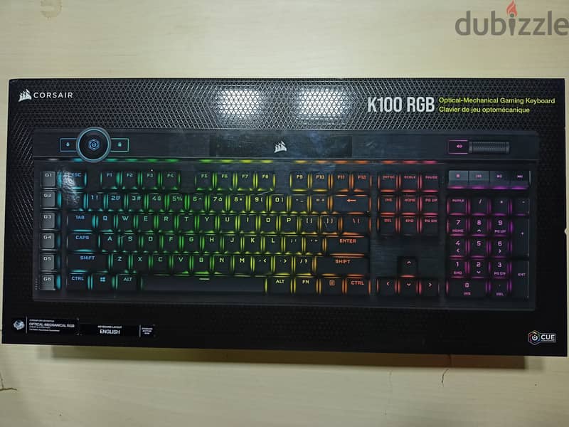 Corsair K100 RGB Linear Mechanical Gaming Keyboard 2