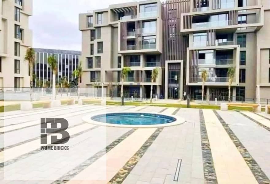 For sale with installment up to 6 years, fully finished apartment, 133 square meters,  READY TO MOVE  in Beta Greens, Mostakbal City. 9