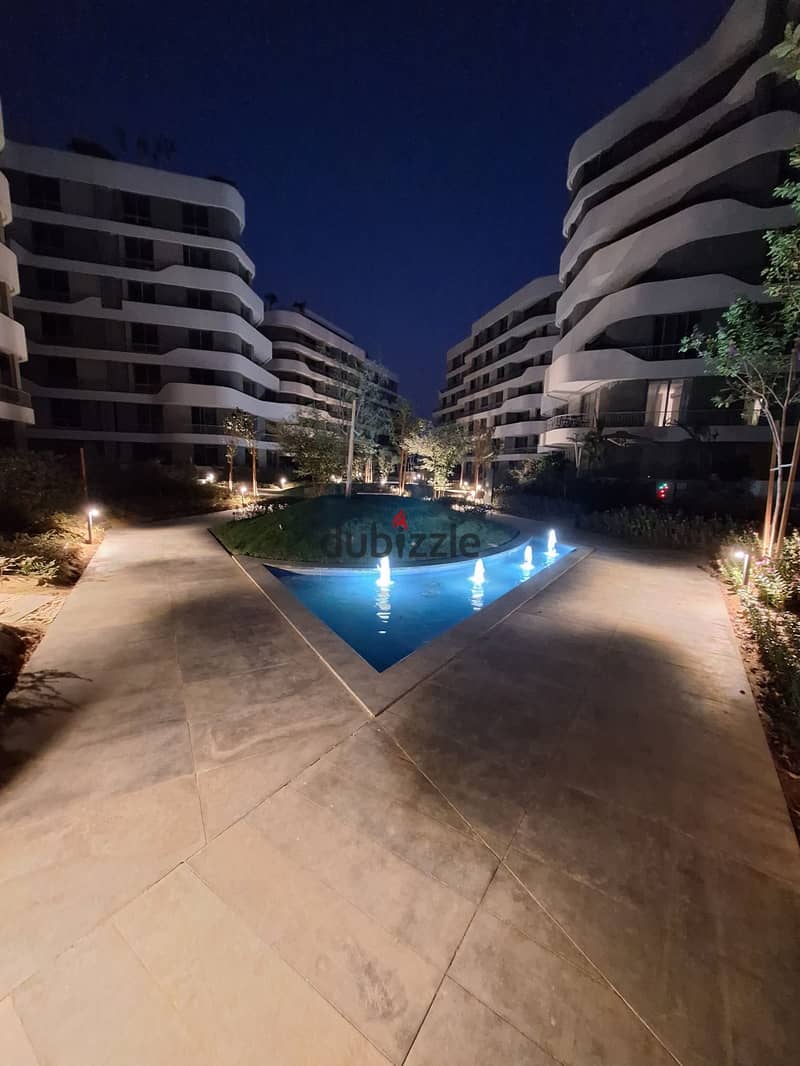 Fully finished apartment for sale in Bloomfields, Mostakbal City, near the New Capital and El Shorouk, with small down payment and flexible installmnt 9