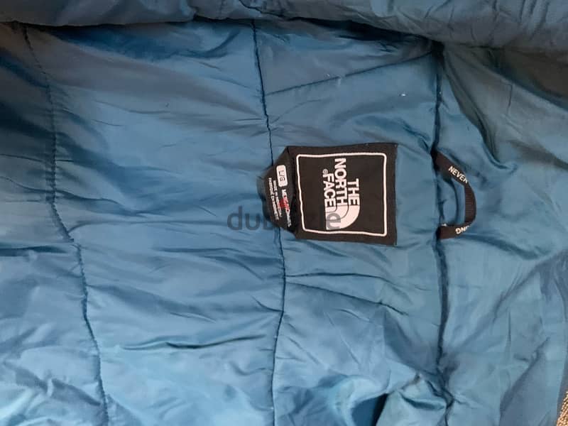 THE NORTH FACE Teal Green & Grey Full Zip Up 6