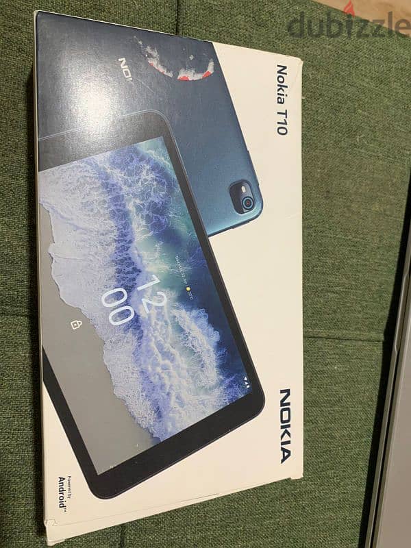 Nokia tab t10 64GB 4GB RAM بالضمان 3