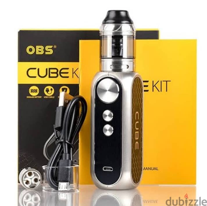 فيب شيشه للبيع OBS CUBE KIT 80w 4