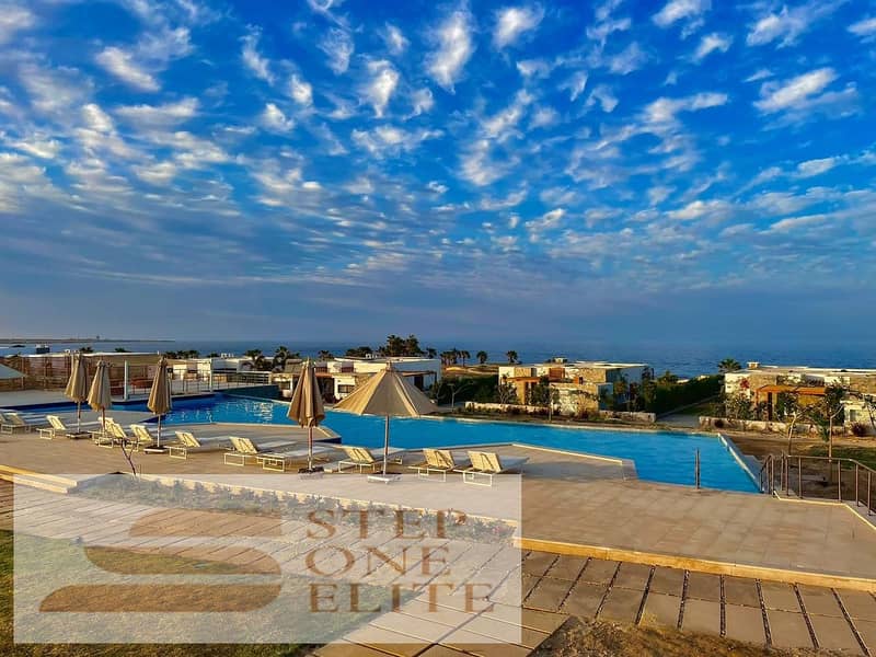 2 bedroom chalet for sale in Soma Bay Village with a view on the Red Sea 1