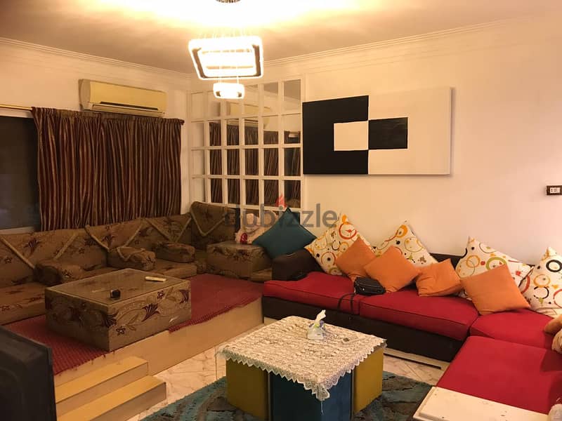 For Rent: Furnished Flat in Degla Maadi at an Attractive Price   Lo 7