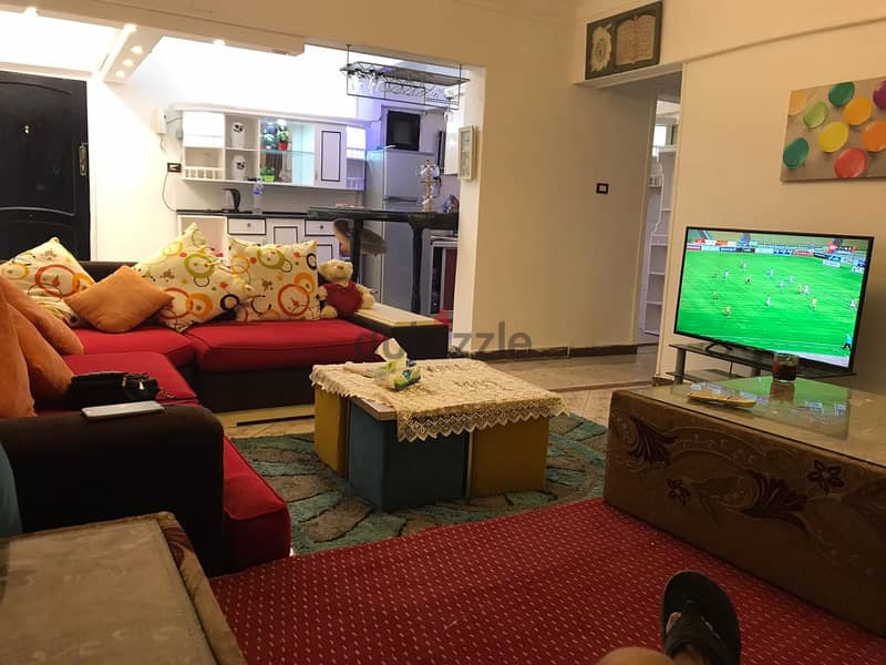 For Rent: Furnished Flat in Degla Maadi at an Attractive Price   Lo 8