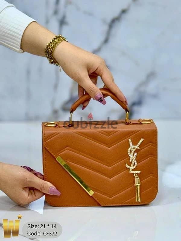 شنطة حريمى جلد -Women's leather bag 3