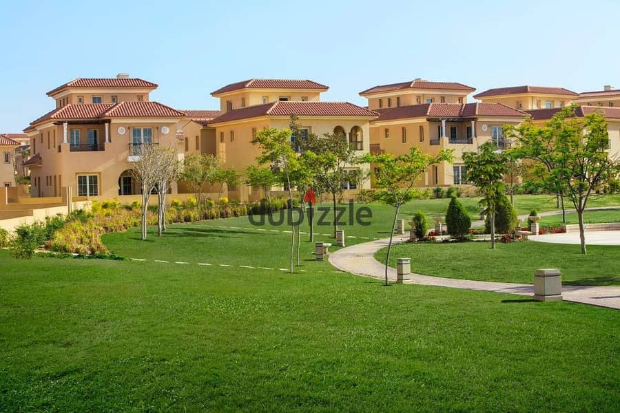 Ready to delivery Town house for sale Landscape view in Hyde Park New Cairo Compound 9