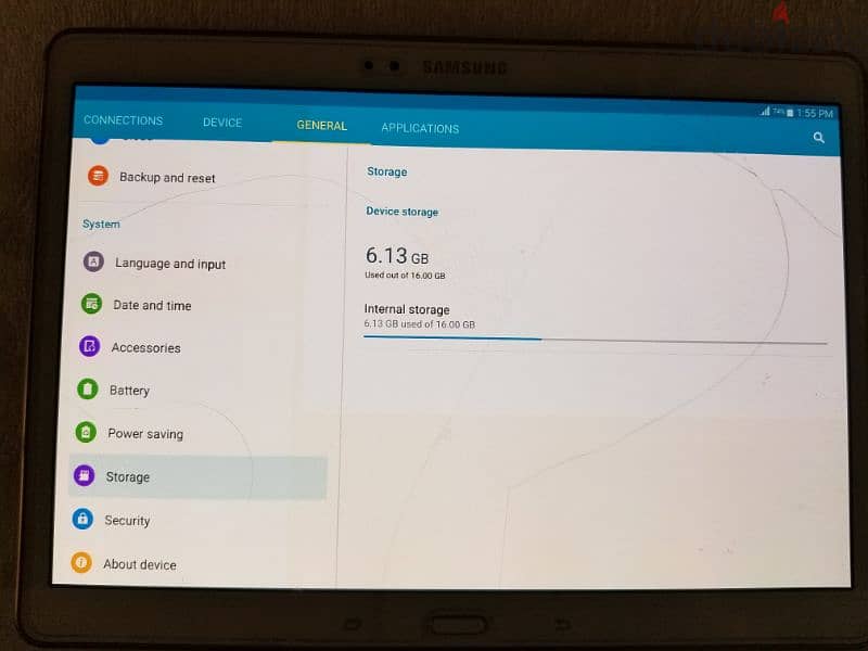 Samsung Galaxy Tab S 16GB 10.5" SM-T805 6