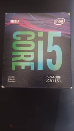 Processor I5-9400f 0