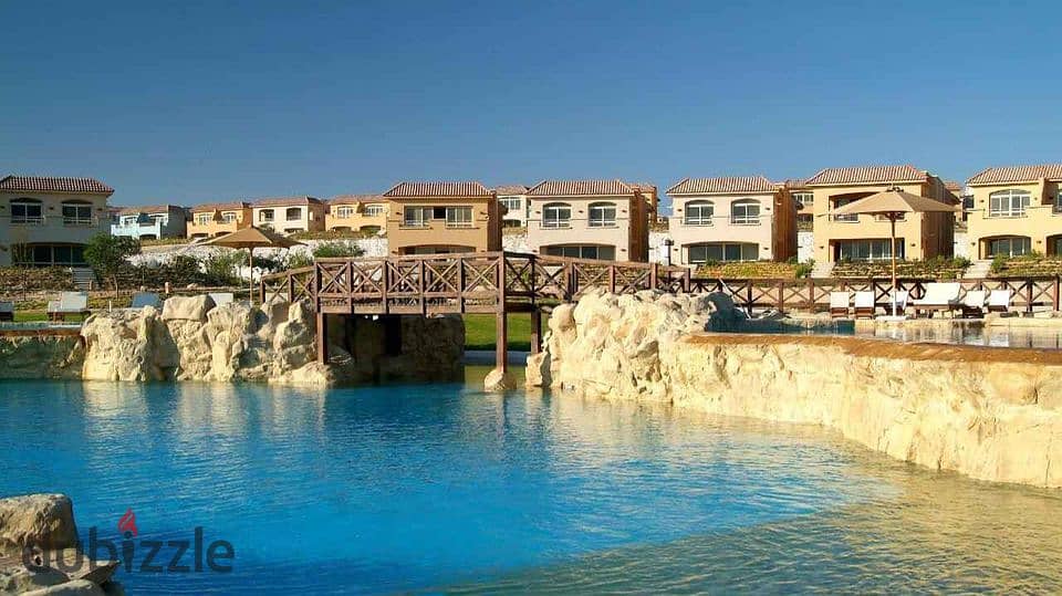 garden chalet for sale fully finished and sea view for sale in Telal Ain sukhna 8