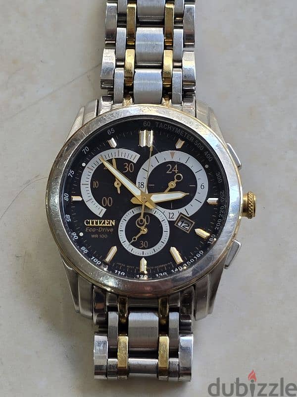 بيع ساعة citizen eco drive  اصلى 1