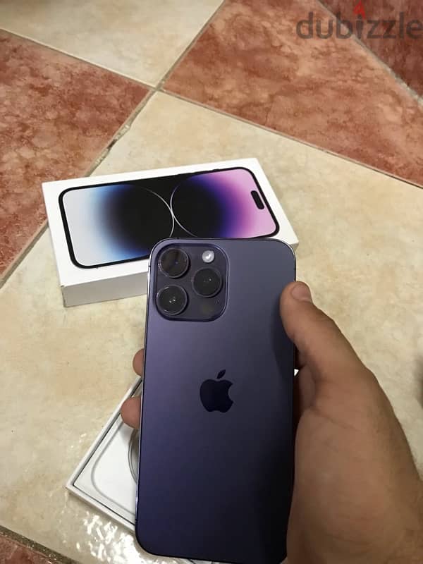 iphone 14  pro max 256 خطين 1