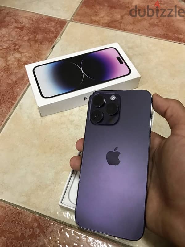 iphone 14  pro max 256 خطين 2