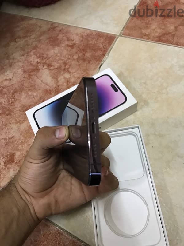 iphone 14  pro max 256 خطين 5