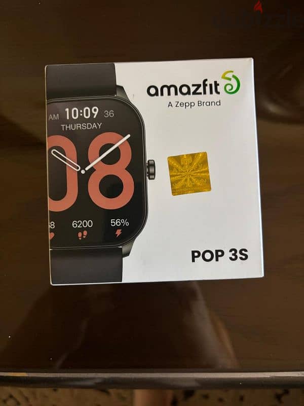 للبيع ساعه amazfit pop 3s بحاله ممتازه 3