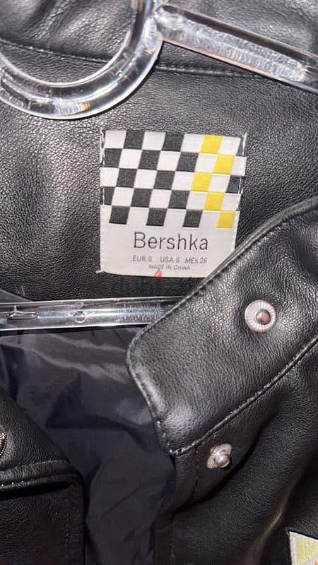 bershka racer leather jacket 2