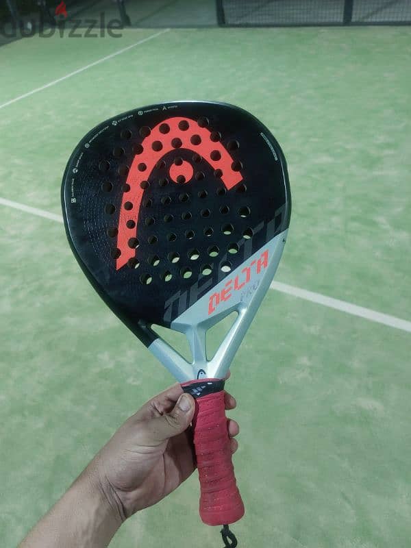 padel racket head delta pro 4