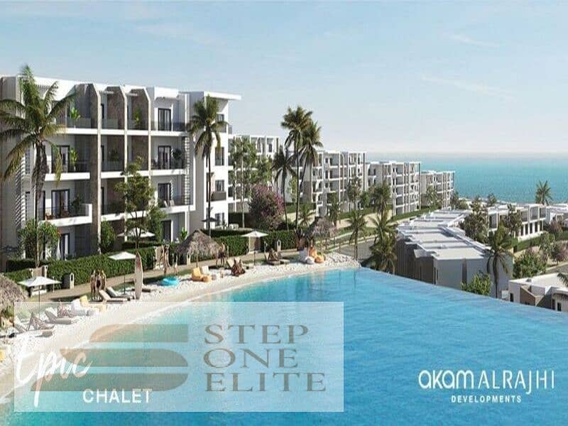 Own a chalet with hotel services and a direct sea view in the most beautiful villages on the North Coast (D. O. S. E Akam Al Rajhi) 8