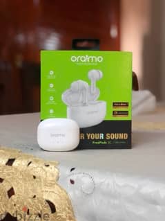 سماعه oraimo freepods 3c نضيفه جدا واستعمال خفيف اوي ومعاها كل حاجتها 0