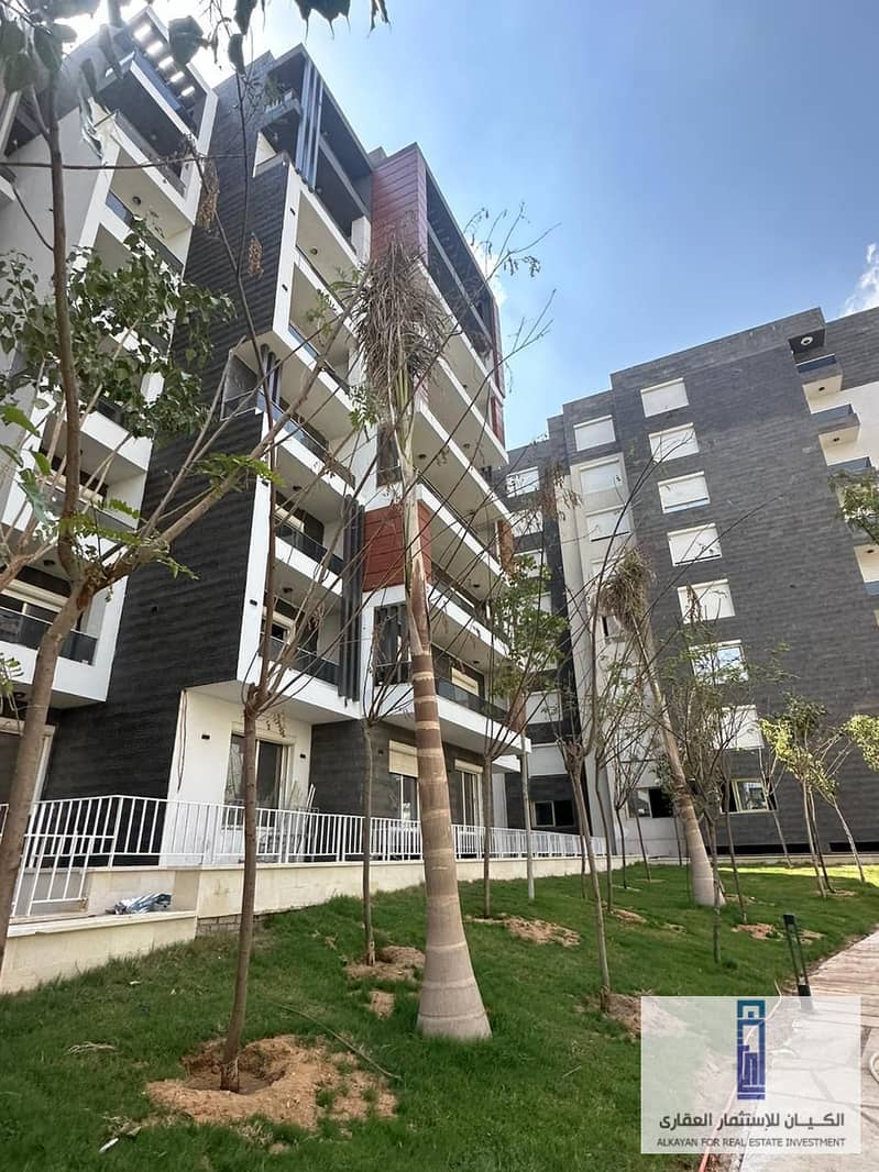 Apartment 135 m, immediate delivery, in installments, finished with air conditioners and kitchen in La Capital Compound 11