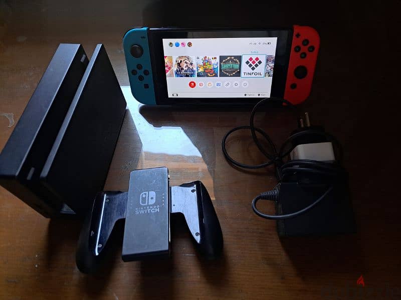 نينتيندو سويتش معدل Nintendo Switch V2 Modded 1