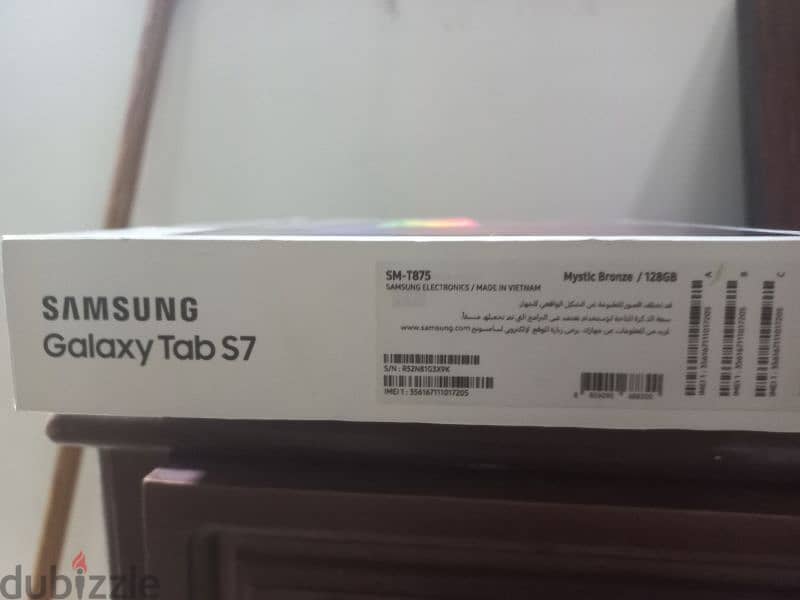 Samsung Galaxy Tab S7, 11" Display, 128GB, with S-Pen 4