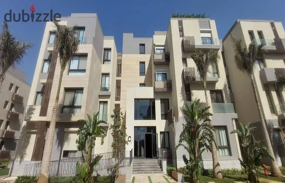 شقة بجاردن متشطبة بالتكييفات إستلام فورى فى أليجريا ريزيدنس بجانب الربوة Allegria Residence Sodic 2