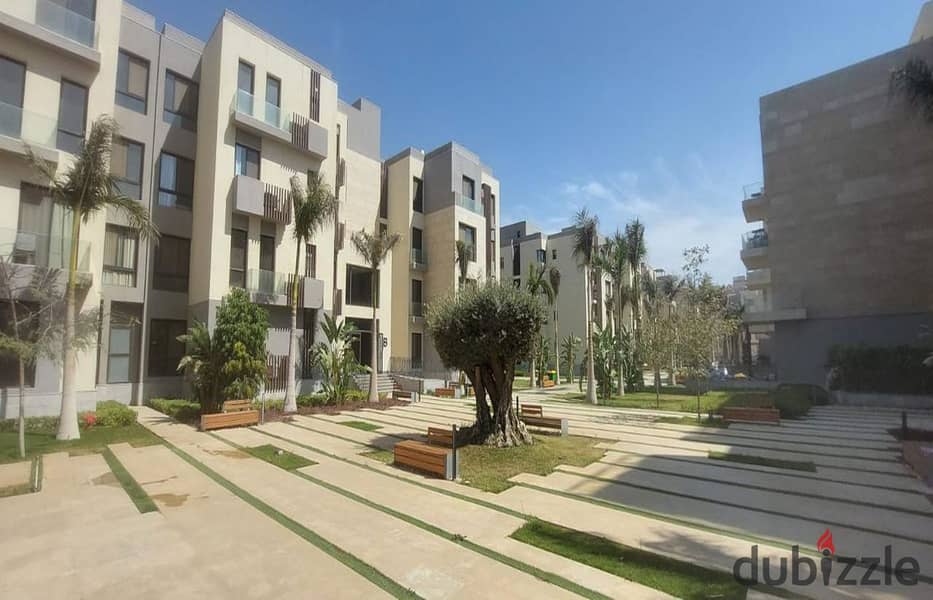 شقة بجاردن متشطبة بالتكييفات إستلام فورى فى أليجريا ريزيدنس بجانب الربوة Allegria Residence Sodic 4