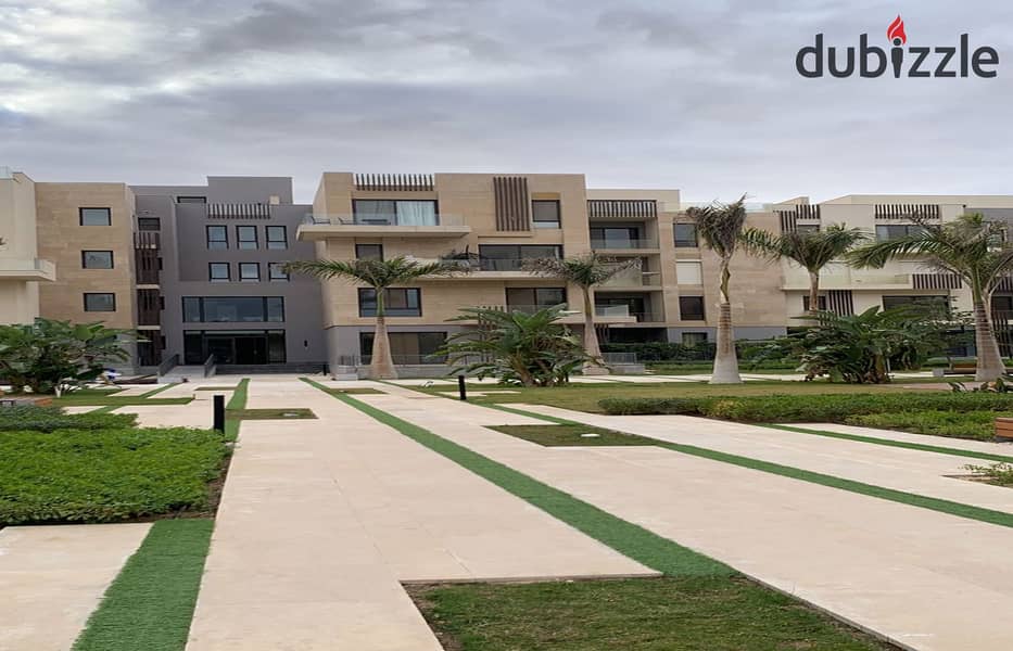 شقة بجاردن متشطبة بالتكييفات إستلام فورى فى أليجريا ريزيدنس بجانب الربوة Allegria Residence Sodic 10