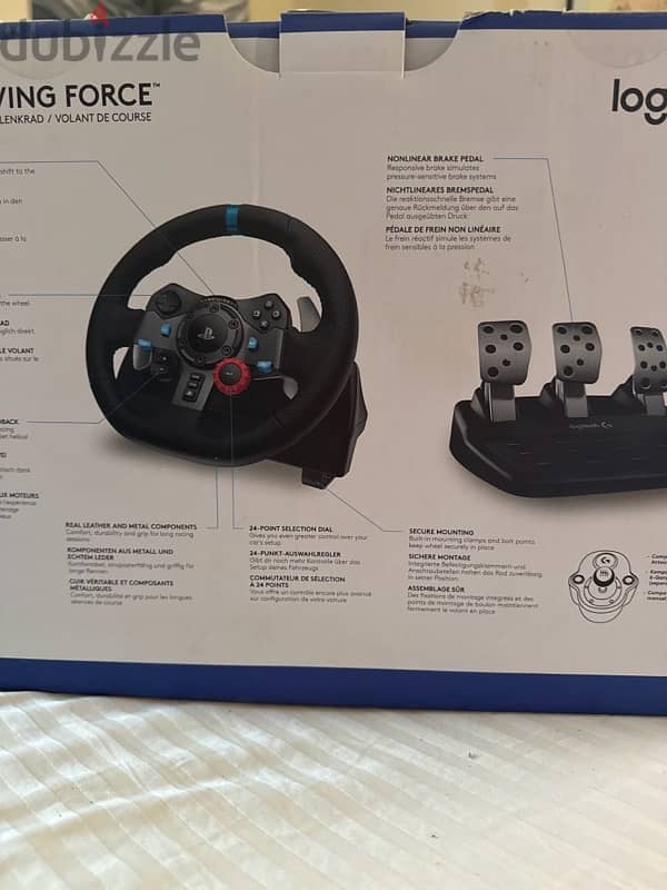 logitech G29 steering wheel - Mint Condition 1