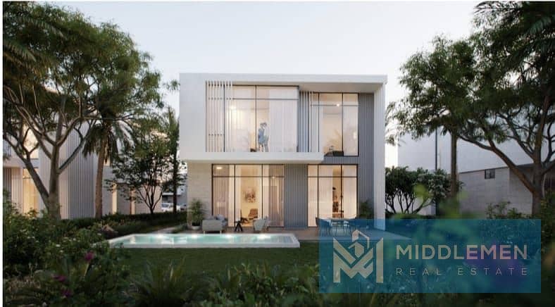 villa standalone 290m fully finished with acs overlooking the greenery , zed east new cairo 0