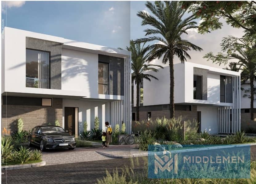 villa standalone 290m fully finished with acs overlooking the greenery , zed east new cairo 1