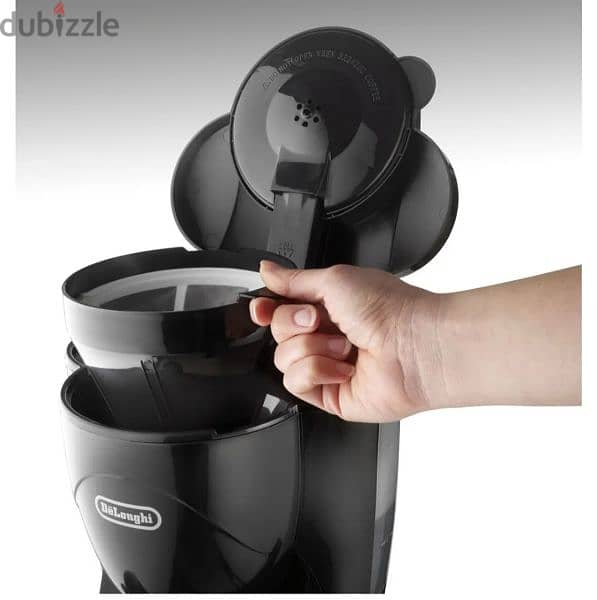 ماكينة قهوة delonghi  ICM2 B بحالة ممتازة 4