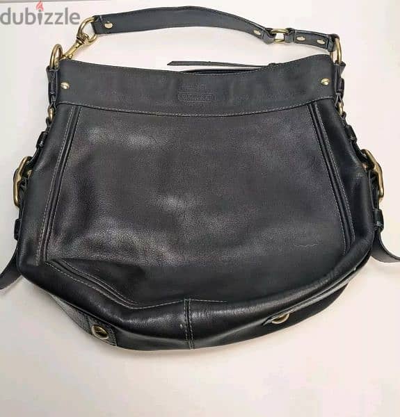 Coach bag - genuine leather جلد طبيعى حجم كبير 0