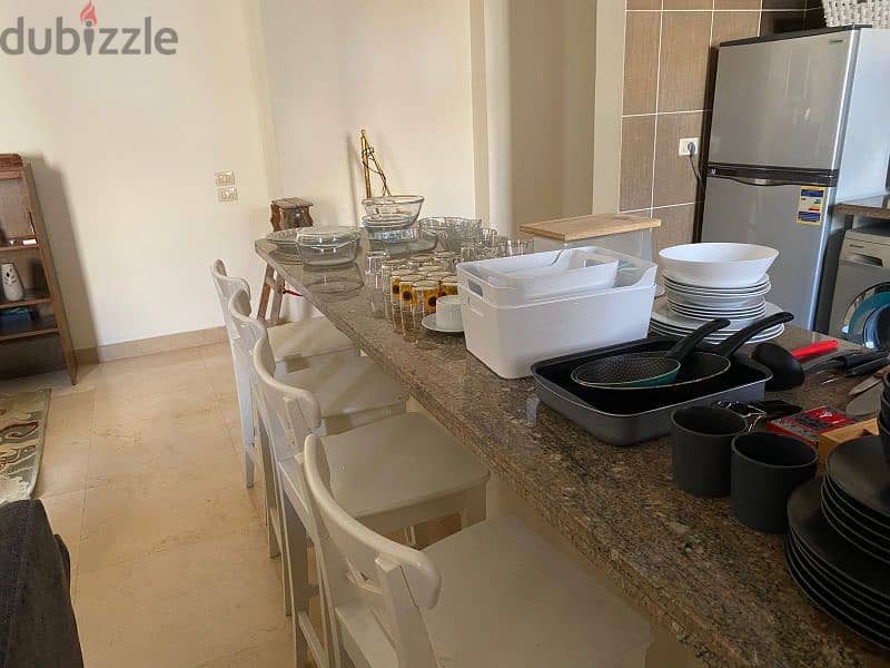 for rent apartment fully furnished in casa sodic( كازا بيفرلي هيلز) 1