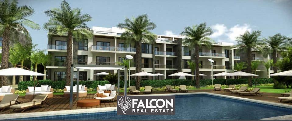 Ground floor chalet with a 200-meter garden, fully finished, ultra super deluxe finishing + air conditioners in Aroma Village, Ain Sokhna 4