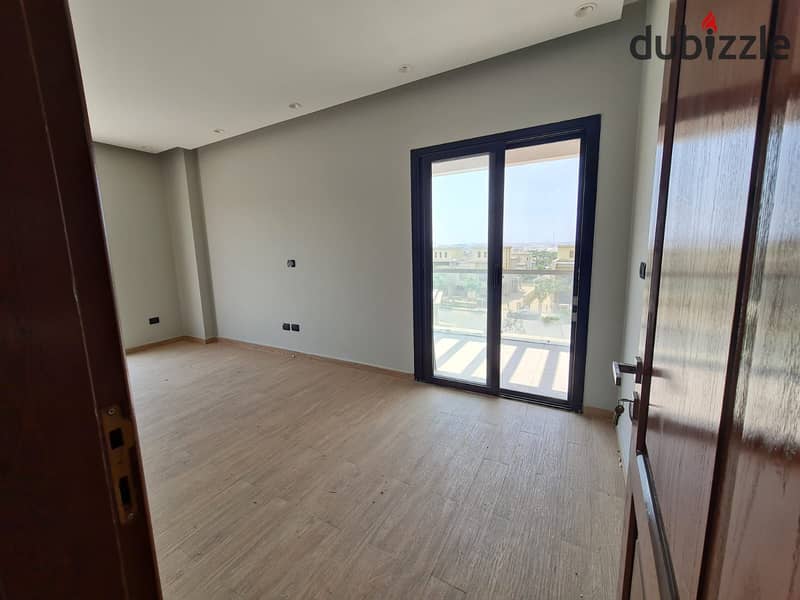 Semi furnished apartment 160m for rent in villette( Sky condos ) new cairo 9