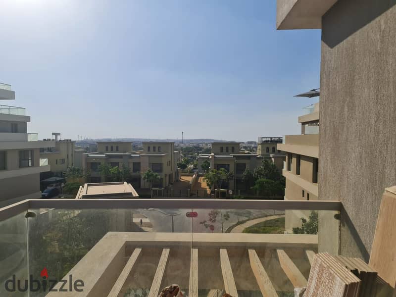 Semi furnished apartment 160m for rent in villette( Sky condos ) new cairo 12