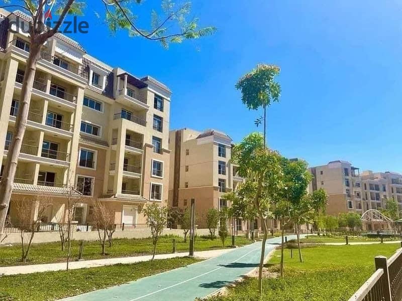 Apartment for sale 156m 3BR - DP 900K in Sarai Compound directly on Suez Road 4