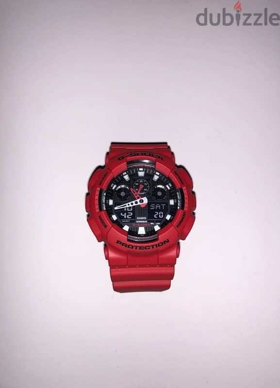 Casio G-Shock GA-100B WR20BAR 1