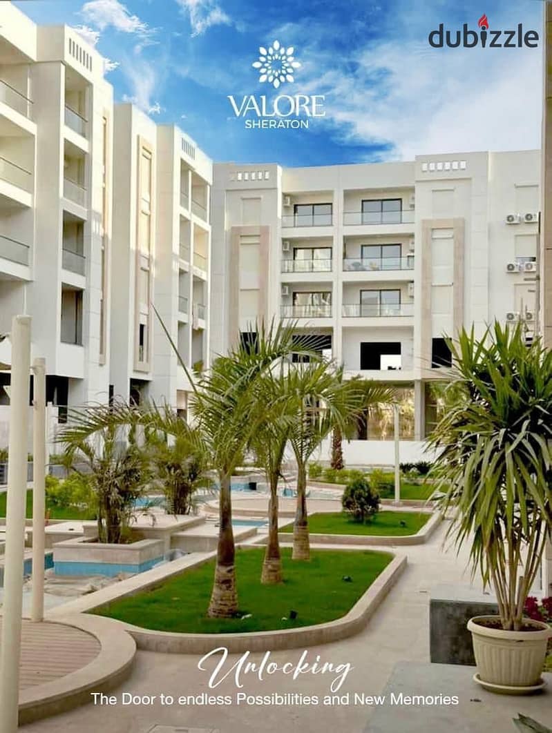 Apartment for sale in Valore Compound finished with air conditioning and kitchen 2