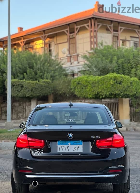 بي ام دبليو٣١٨ لاكشري بحالة الزيروو 2016. . BMW. . 318. . Luxury 4