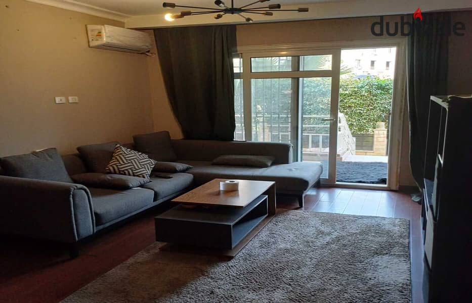 Apartment for rent with private garden, furnished 3